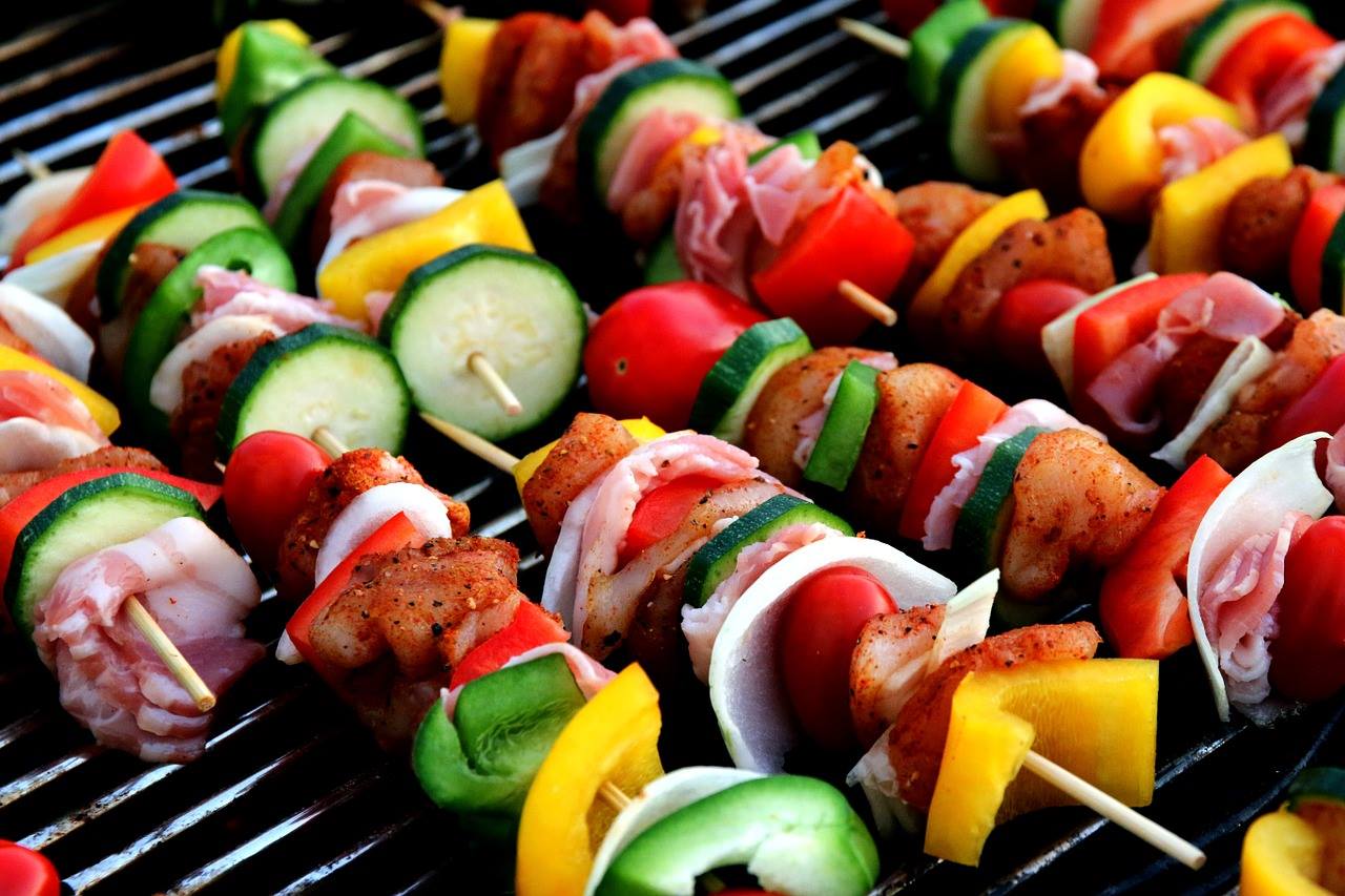 Brochettes de poulet marinade TexMex