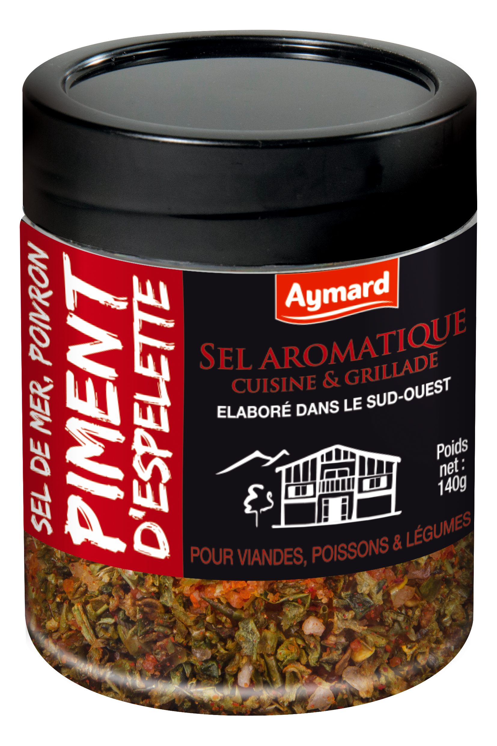 Sel au piment d'Espelette 95 g - Meilleur du Chef